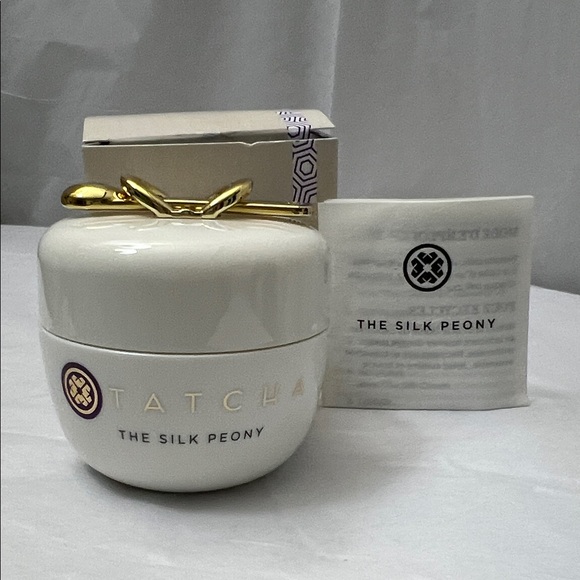 Tatcha Silk Peony Eye Cream in White and Gold - Picture 6 of 6